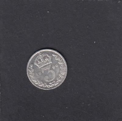 Beschrijving: 3 Pence  VICTORIA